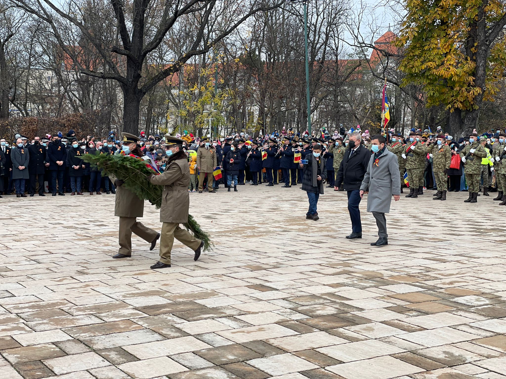 ceremonie 1 decembrie 2021 parada parcul central 22