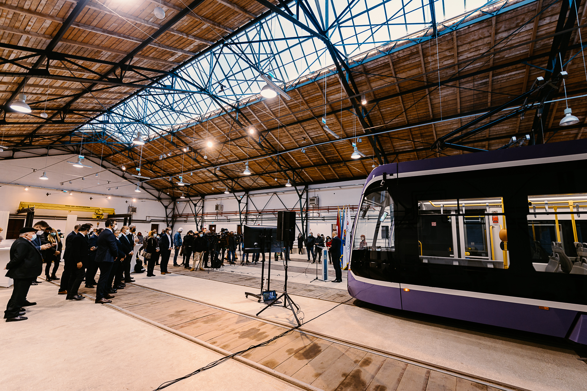 inaugurare tramvai bozankaya dec 2021 foto petru cojocaru 19