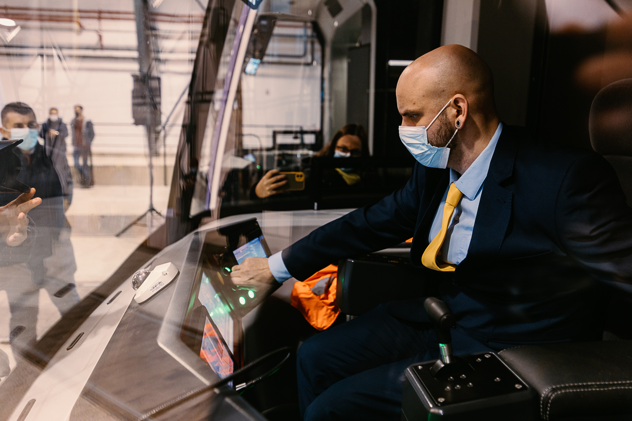 inaugurare tramvai bozankaya dec 2021 foto petru cojocaru 23