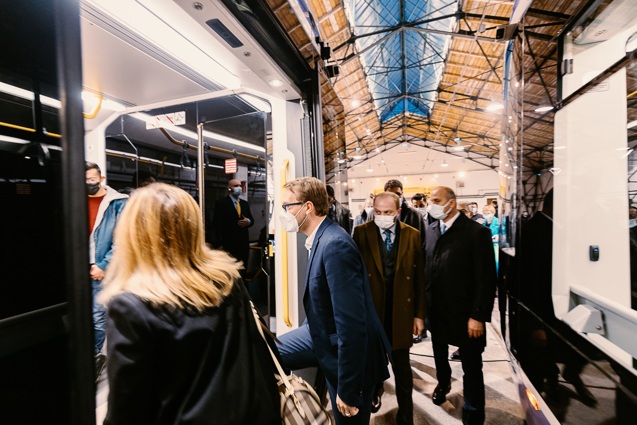 inaugurare tramvai bozankaya dec 2021 foto petru cojocaru 25