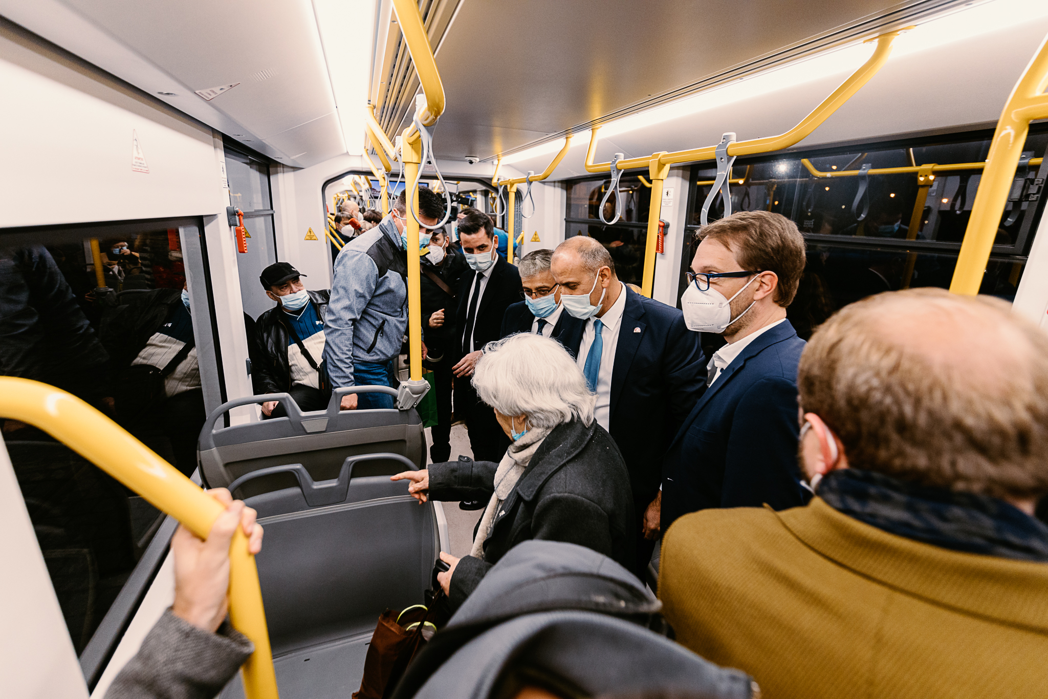 inaugurare tramvai bozankaya dec 2021 foto petru cojocaru 33
