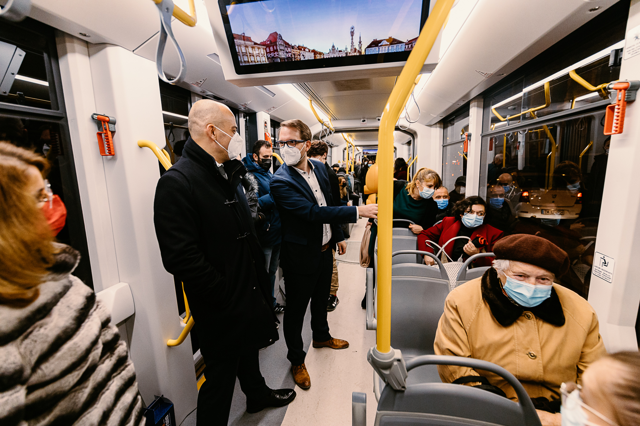 inaugurare tramvai bozankaya dec 2021 foto petru cojocaru 38