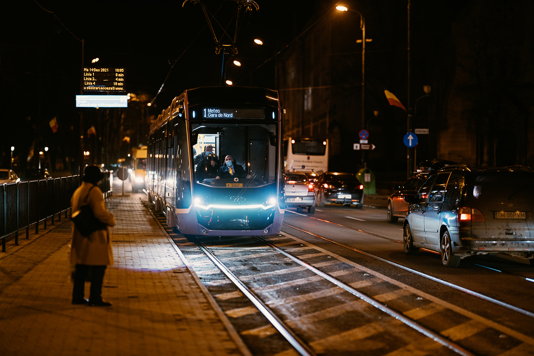 inaugurare tramvai bozankaya dec 2021 foto petru cojocaru 55