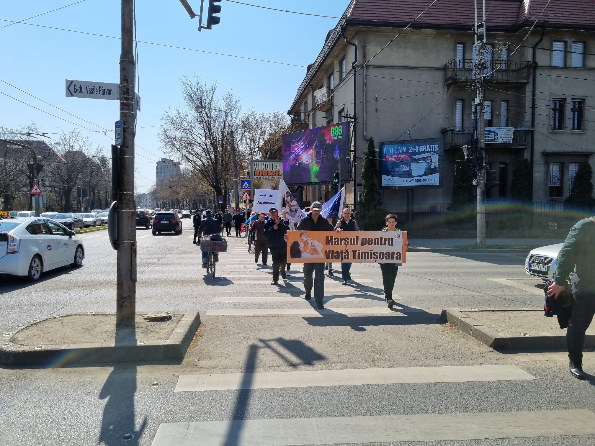 Marș anti-avort la Timișoara