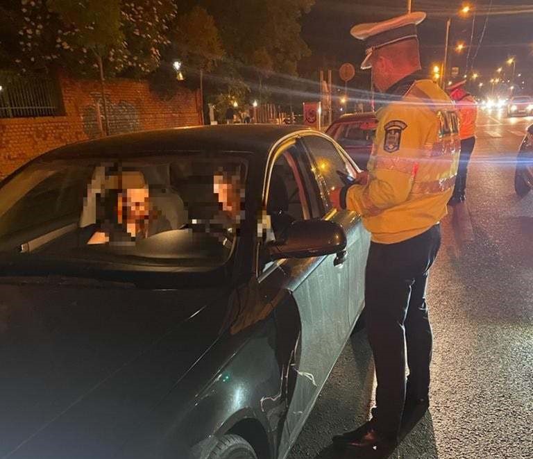 Șoferi băuți prinși de poliție la volan, în Timiș
