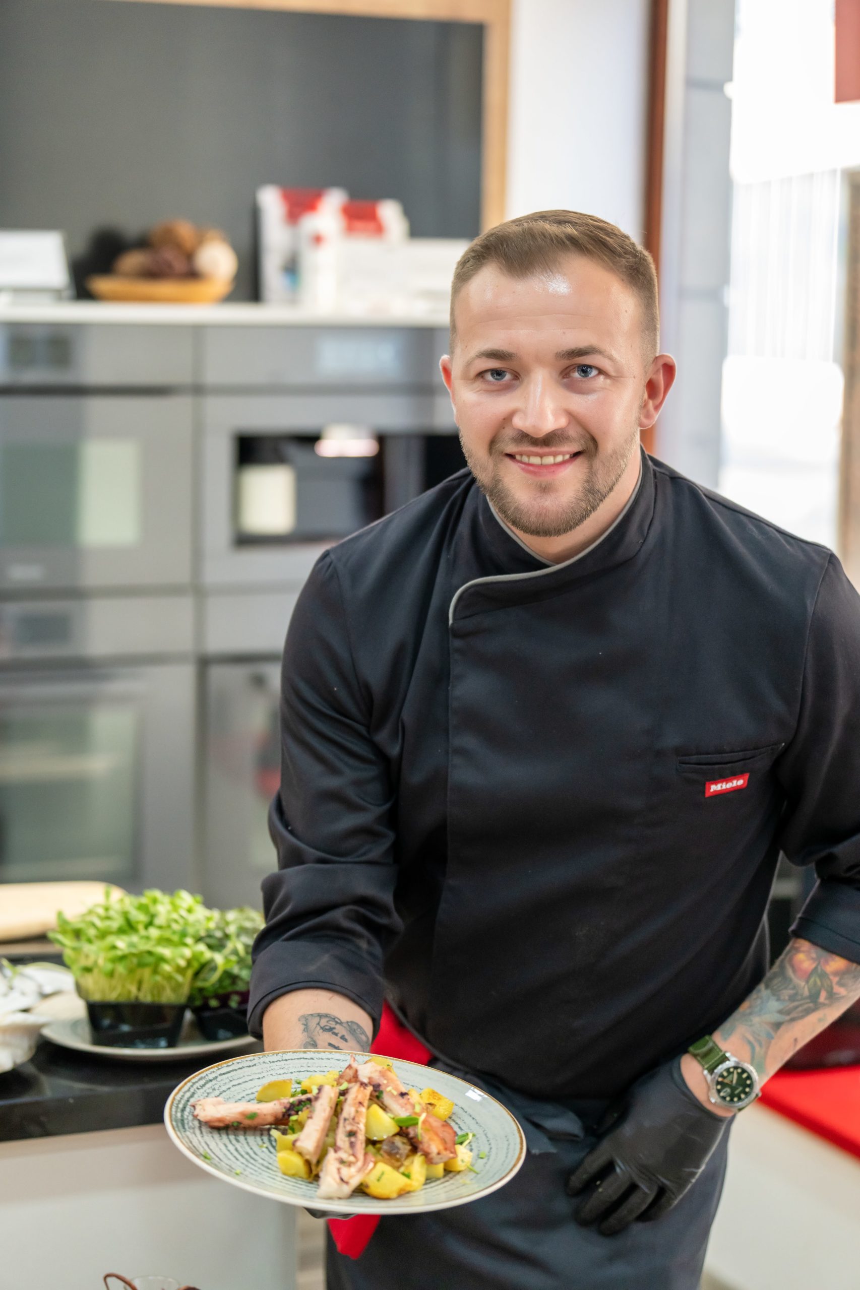 Chef Florin Petcu, aniversare Miele