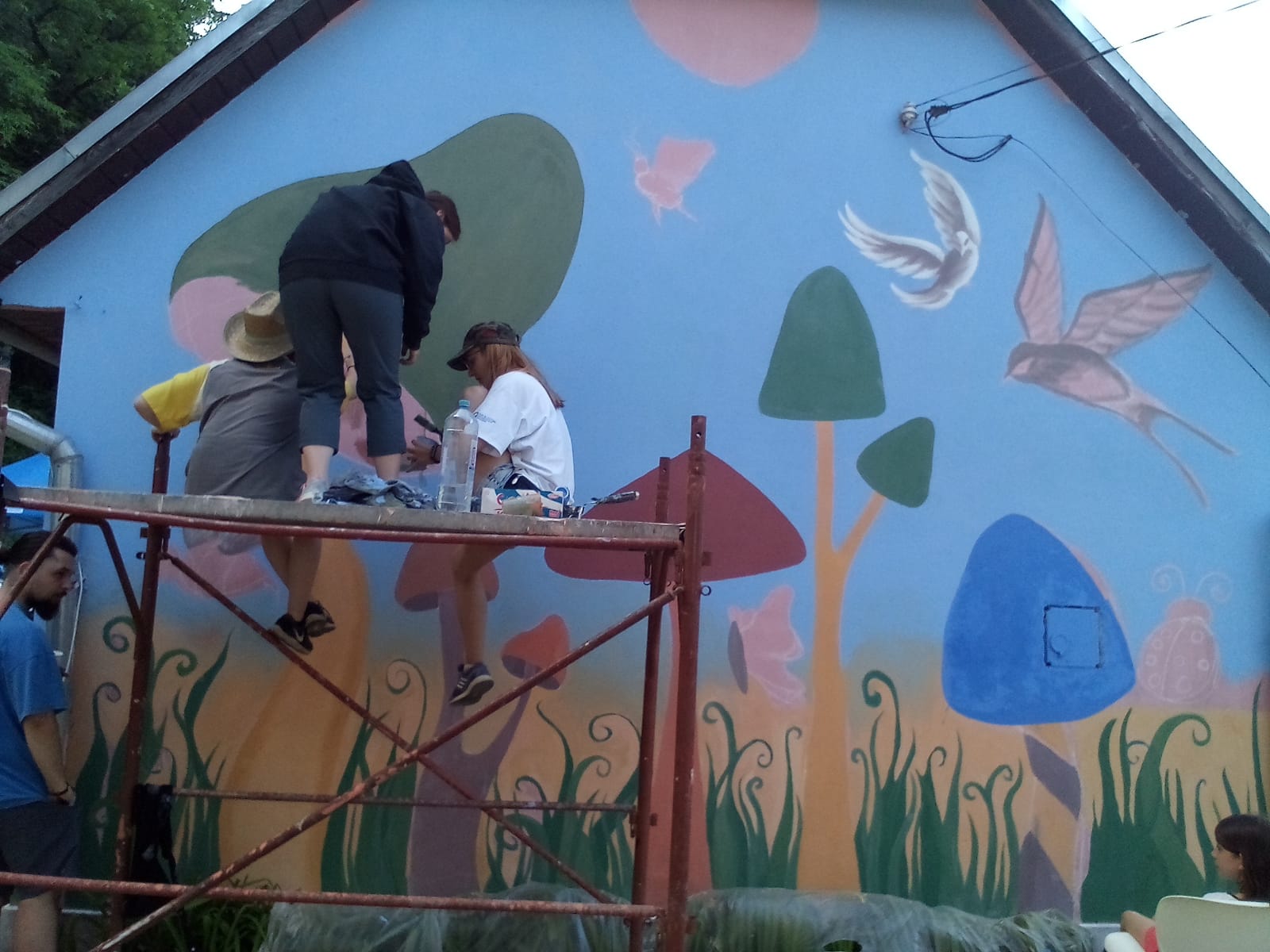 gradinita Farasesti color the village (8)