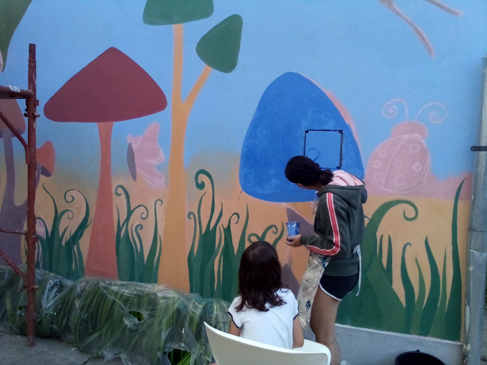 gradinita Farasesti color the village (9)