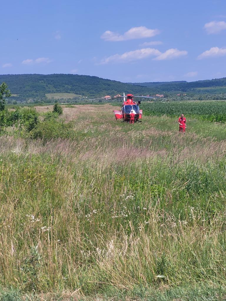 accident lugojel ambulanta pompieri (4)
