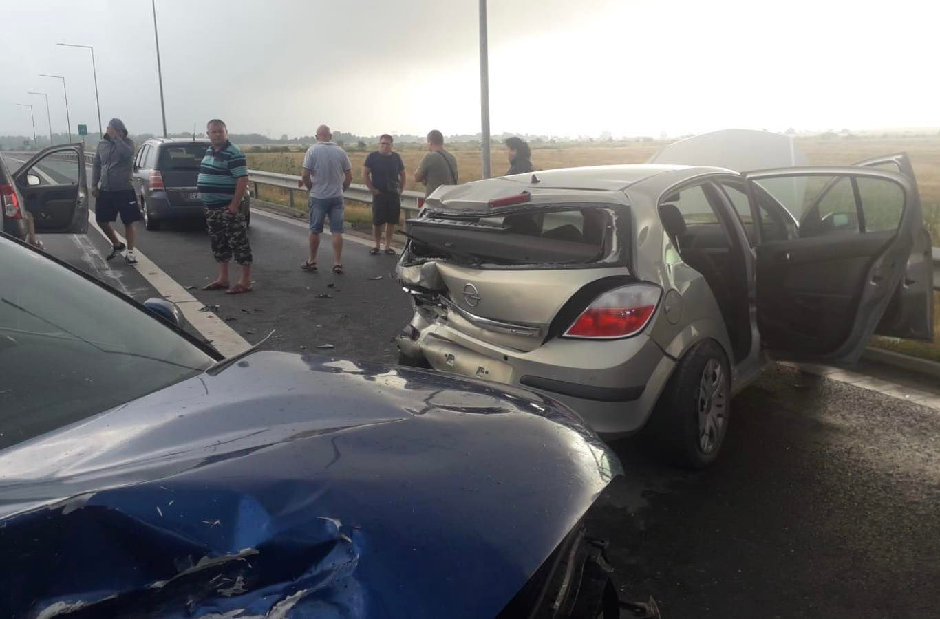 accident margina autostrada 1