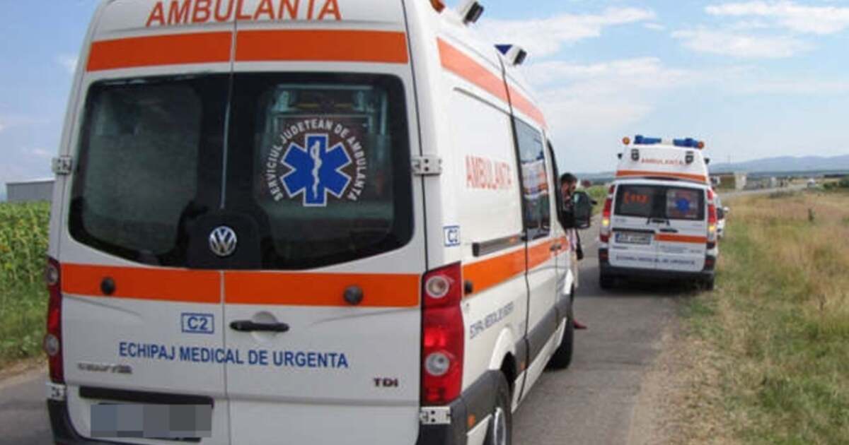 Accident pe DN 6: Un șofer a fost rănit după coliziunea cu două tiruri la Remetea Mare
