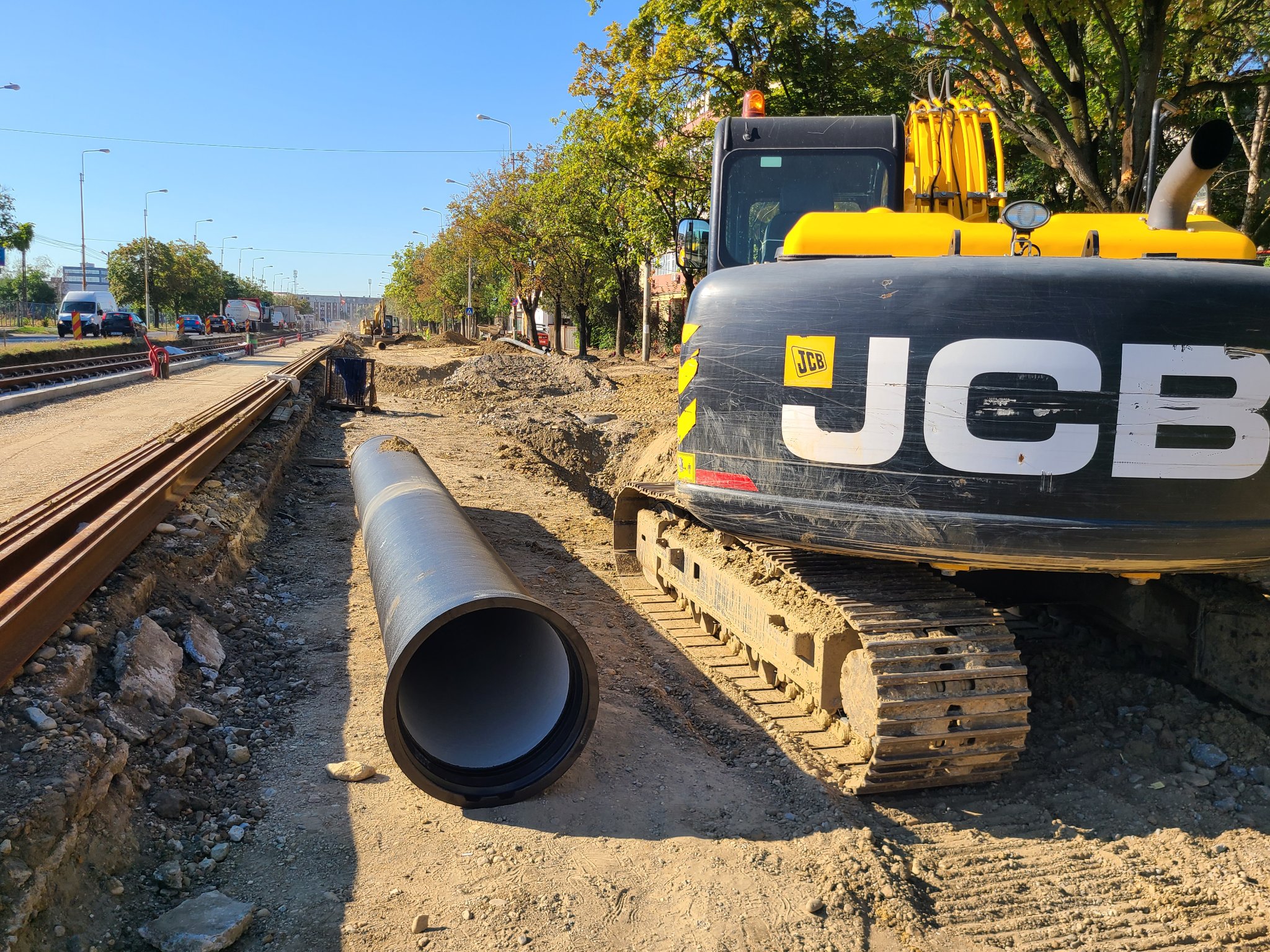 santier lucrari timisoara tevi strazi (1)
