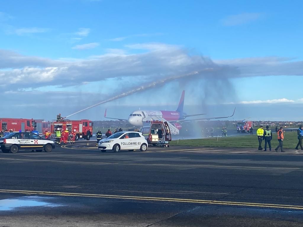 exercitiu bomba traian vuia aeroport