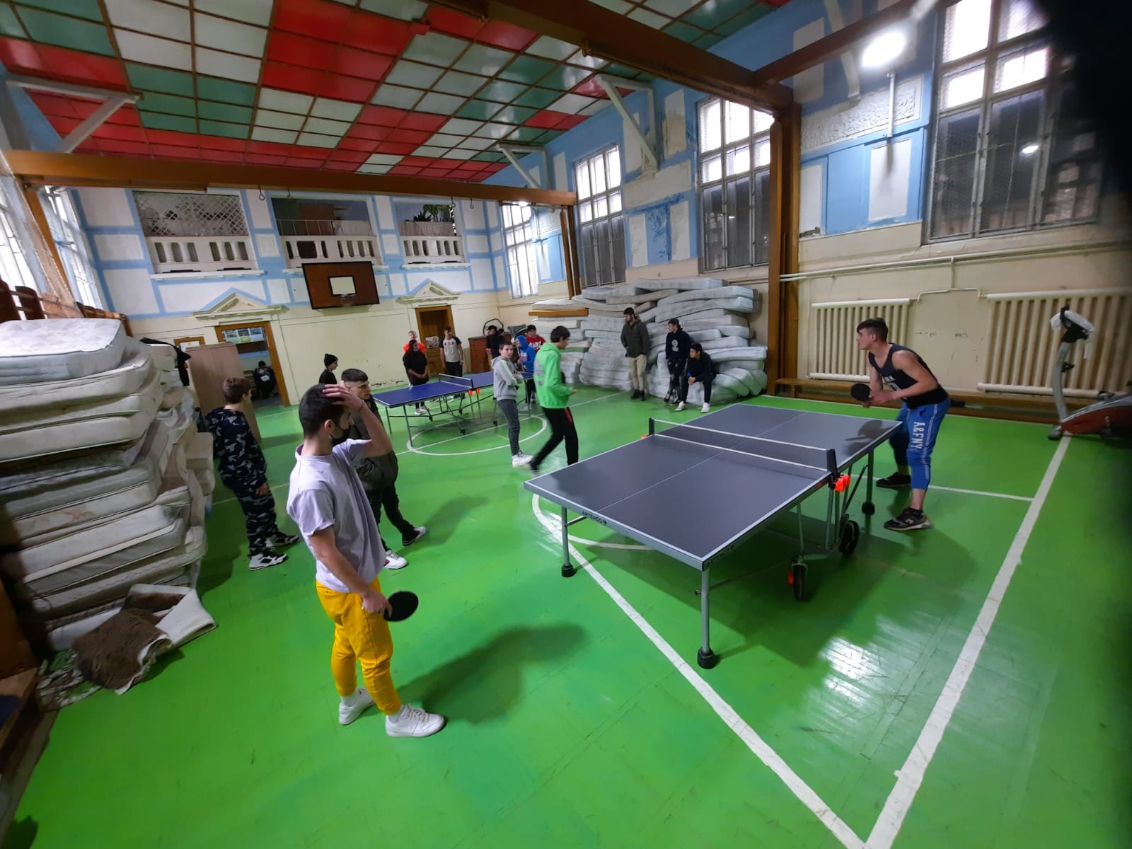 Sala de sport a Liceului Tehnologic Special „Gheorghe Atanasiu”