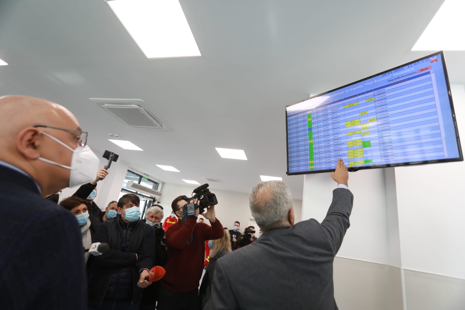 inaugurare upu spitalul judetean timisoara (1)