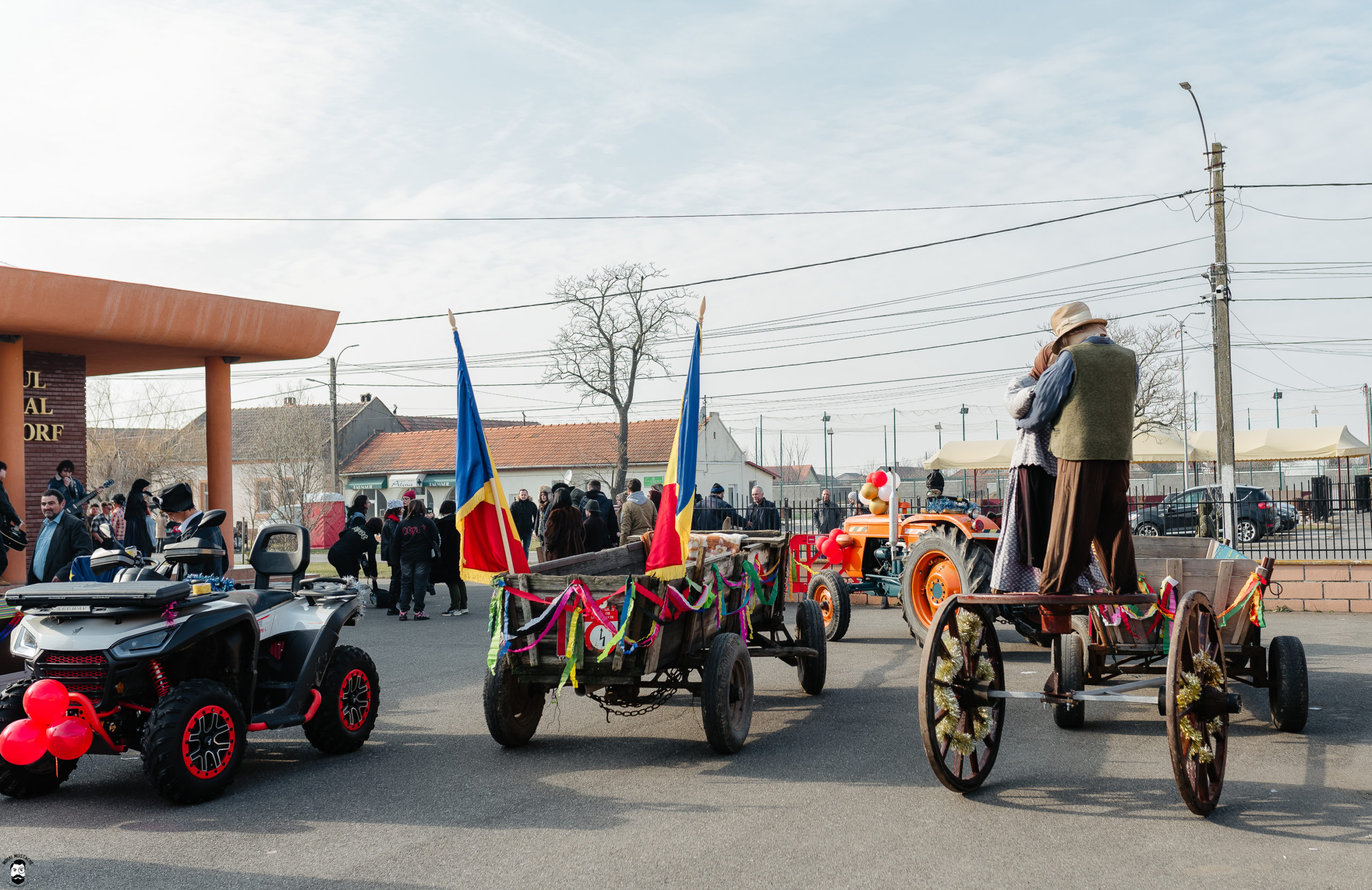 Carnaval la Nițchidorf, comuna din Timiș recent atestată ca zonă cu resurse turistice
