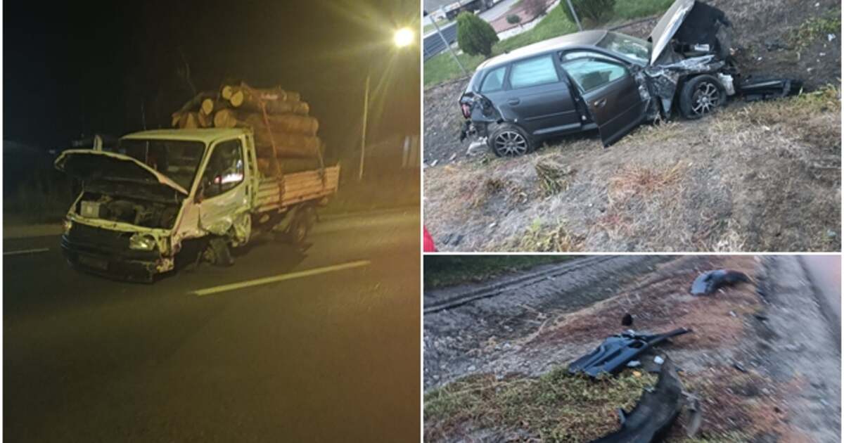 Hoțul fără permis a provocat un accident cu mașina furată în Remetea Mare, FOTO. Hoțul fără permis a provocat un accident cu mașina furată în Remetea Mare, FOTO.