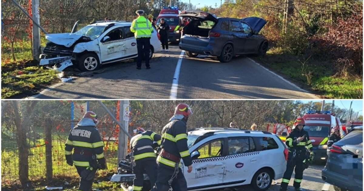 Accident grav pe strada Pădurea Verde: un pasager rănit, spitalizat. Accident grav pe strada Pădurea Verde: un pasager rănit, spitalizat.