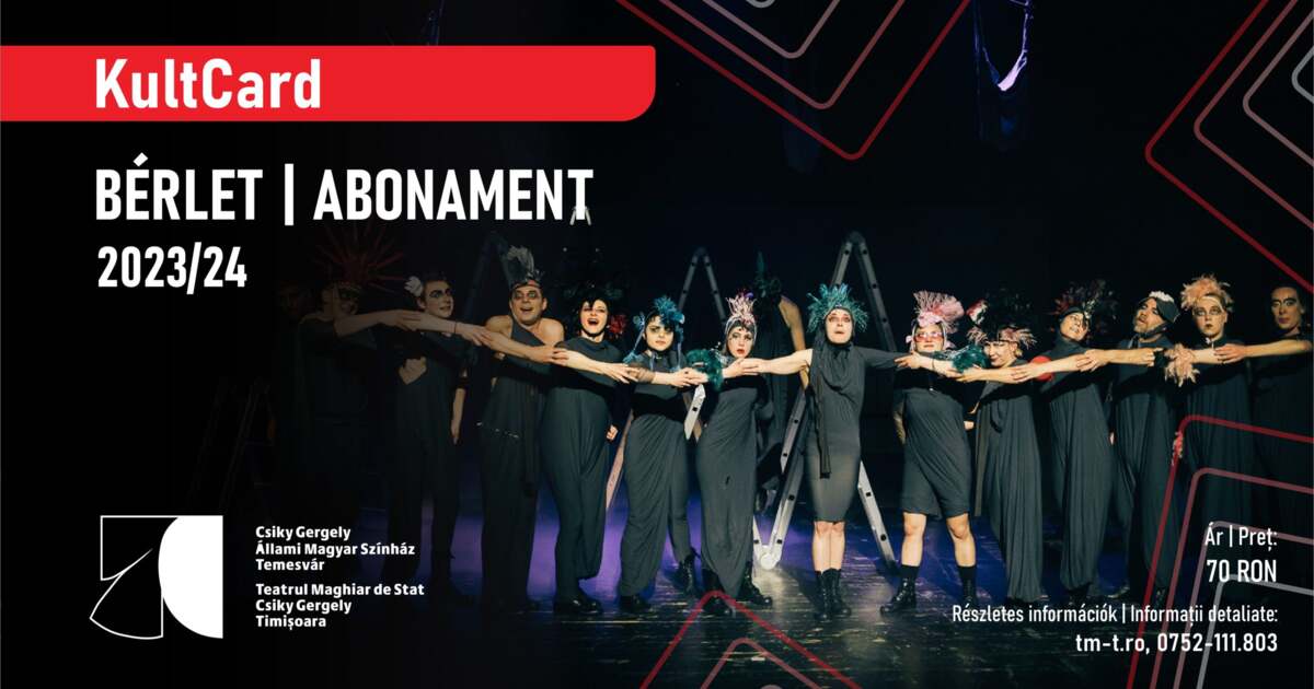 Teatrul Maghiar din Timișoara sărbătorește 70 de ani de la înființare. Teatrul Maghiar din Timișoara sărbătorește 70 de ani de la înființare.