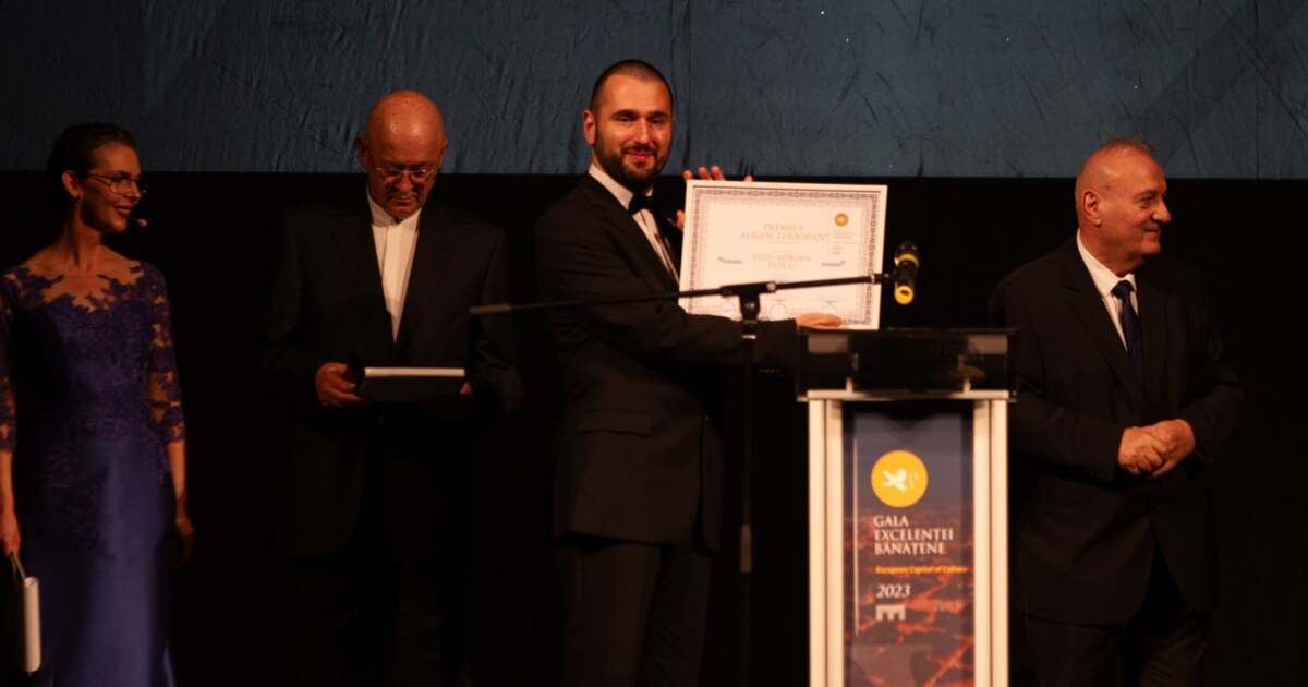 Premiul Gala Excelenței 2023 pentru directorul Muzeului de Artă din Timișoara Premiul Gala Excelenței 2023 pentru directorul Muzeului de Artă din Timișoara