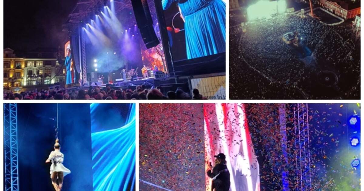 VIDEO: Concertul de închidere a anului cultural european la București. Delia și Katie Melua, momentele serii pe scena Unirii. VIDEO: Concertul de închidere a anului cultural european la București. Delia și Katie Melua, momentele serii pe scena Unirii.