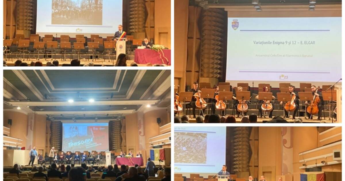 Ședință festivă a Consiliului Local Timișoara, „Misiunea Revoluției nu este încă completă” - FOTO Ședință festivă a Consiliului Local Timișoara, „Misiunea Revoluției nu este încă completă” - FOTO