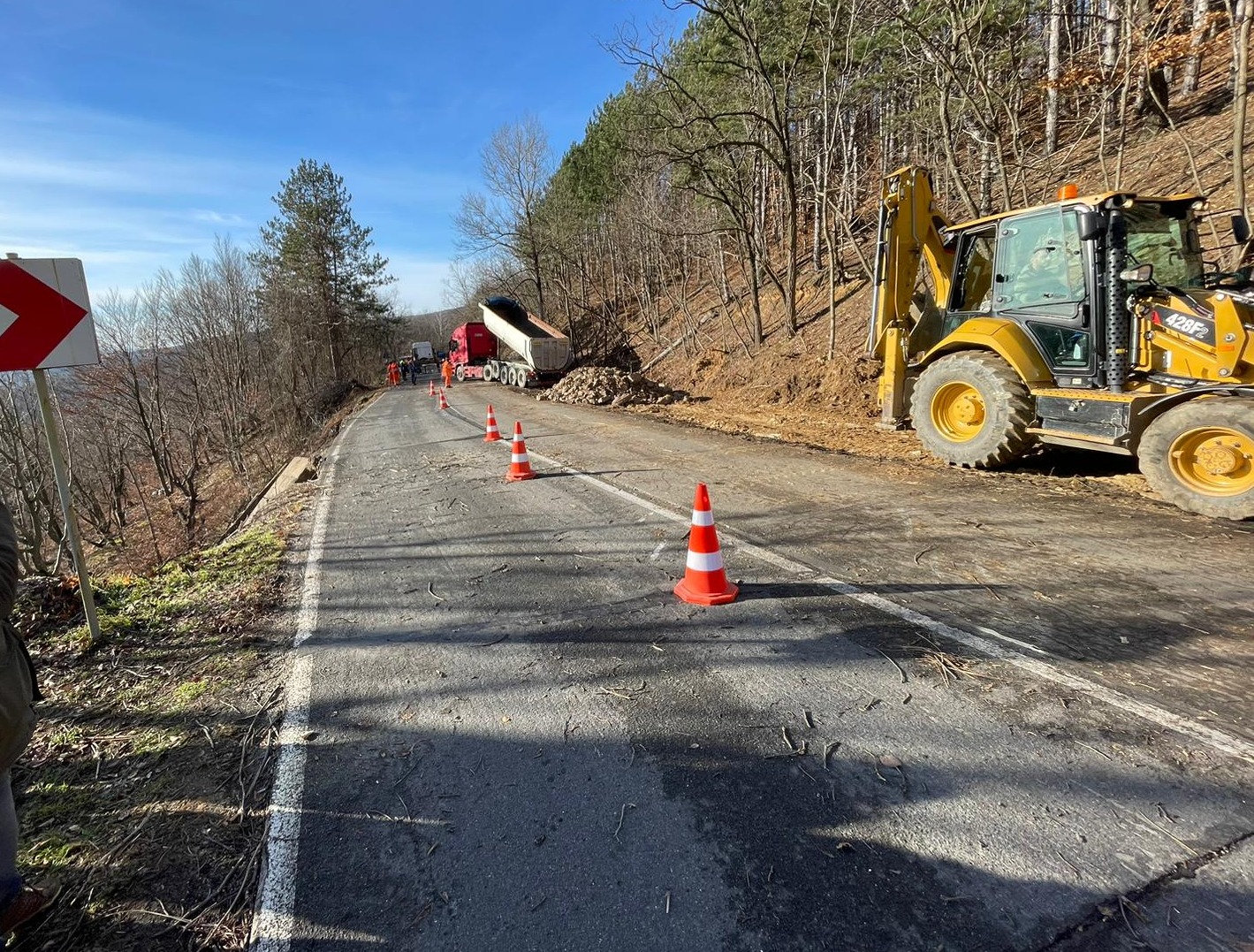 DN57 lucrari drum santier pericol accidente drdp timisoara (1)