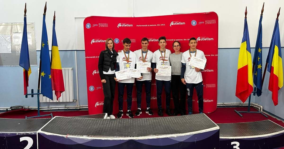 Atleții de la LPS Banatul Timișoara au devenit campioni naționali la ștafetă de 400 m. Atleții de la LPS Banatul Timișoara au devenit campioni naționali la ștafetă de 400 m.