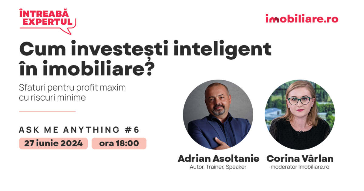 Webinar gratuit despre cum să obții profit în imobiliare fără riscuri