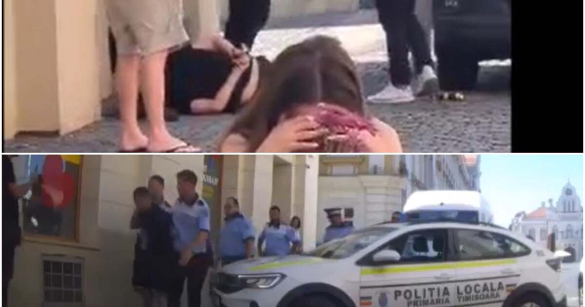 Șofer a lovit un polițist local în Unirii parcat ilegal Șofer a lovit un polițist local în Unirii parcat ilegal