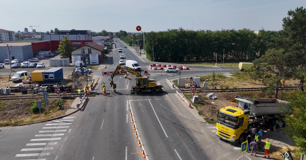 Se anunță deschiderea Căii Timișoarei din Giroc, cu barieră la calea ferată Se anunță deschiderea Căii Timișoarei din Giroc, cu barieră la calea ferată