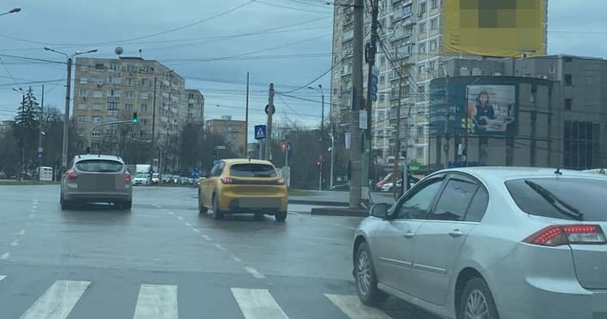 Accident la Timișoara: Șofer ucrainean beat a lovit un motociclist.