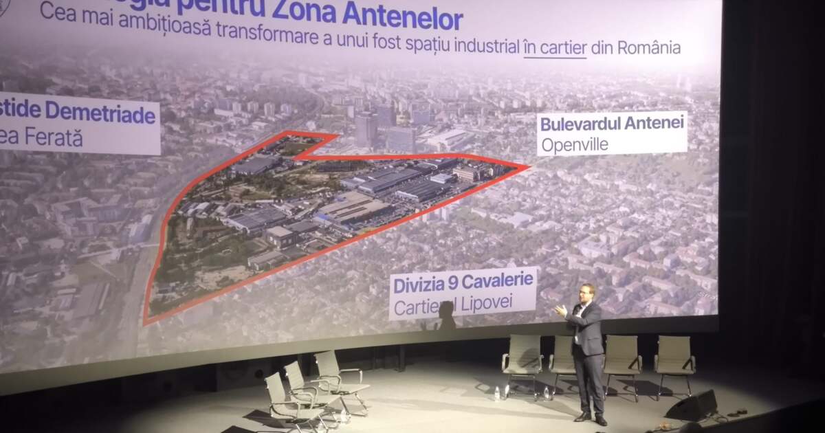 Viitorul cartier cu antene: rezidențial, conform planului urbanistic general Viitorul cartier cu antene: rezidențial, conform planului urbanistic general