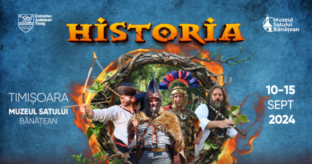 Festival de recrearea istorica la Muzeul Satului Banatean Historia