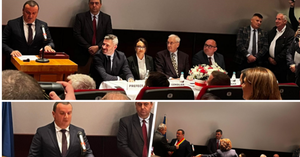Primarul Călin Dobra, pus în funcție în Lugoj. Jurământ pentru consilierii municipali. Primarul Călin Dobra, pus în funcție în Lugoj. Jurământ pentru consilierii municipali.