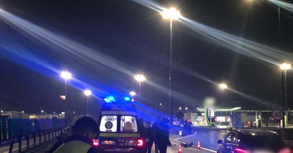 Incident șocant: Bărbatul de 30 de ani s-a aruncat de pe podul autostrăzii A1 Incident șocant: Bărbatul de 30 de ani s-a aruncat de pe podul autostrăzii A1