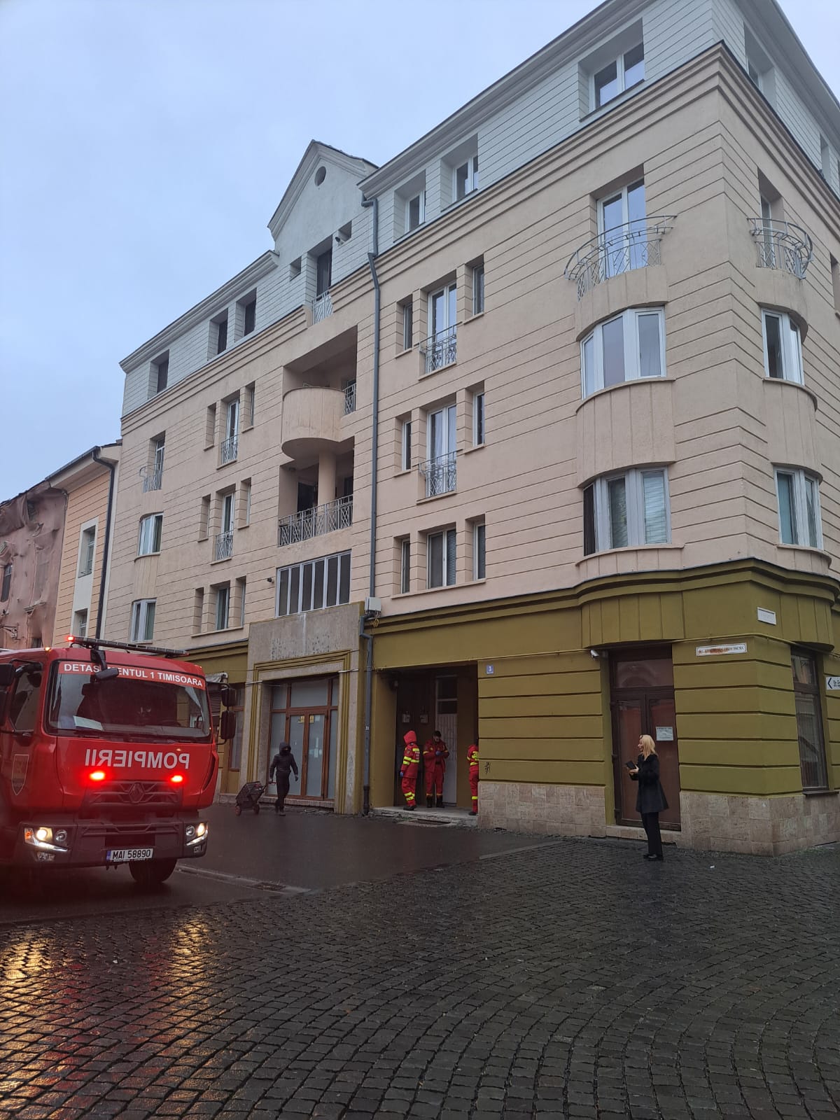 pompieri interventi centru