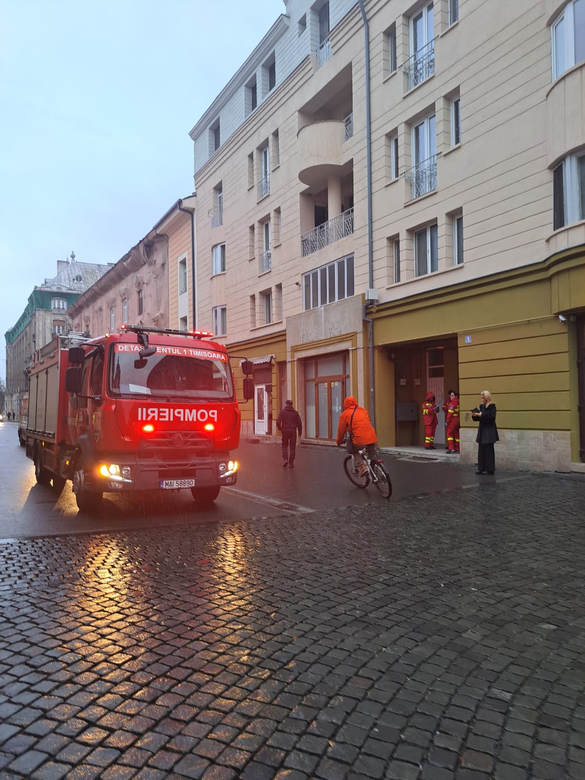 pompieri interventi centru