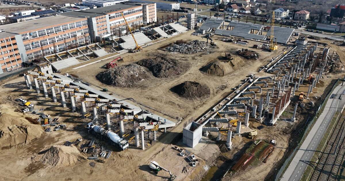 Se lucrează la stadionul din Buziaș: progres de 40% în imagini. Se lucrează la stadionul din Buziaș: progres de 40% în imagini.