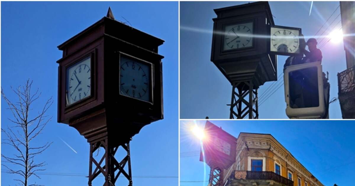 Ceasul electric emblematic din Lugoj va fi reabilitat - FOTO Ceasul electric emblematic din Lugoj va fi reabilitat - FOTO