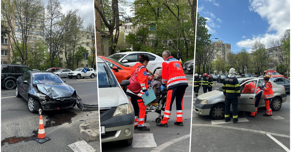 O șoferiță de 83 de ani la spital după un accident pe Circumvalațiunea din Timișoara O șoferiță de 83 de ani la spital după un accident pe Circumvalațiunea din Timișoara