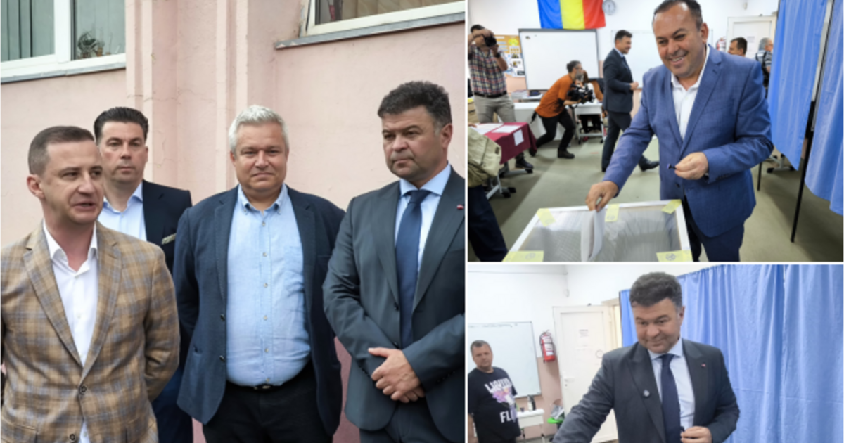 Pirtea și Simonis votează: „Aici se va decide viitorul României”