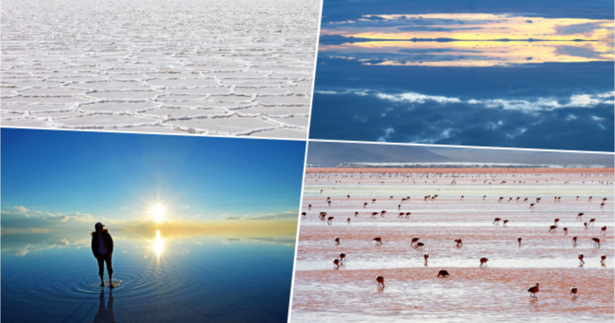 „Salar de Uyuni: cea mai mare oglindă a lumii sau un deșert de sare?” „Salar de Uyuni: cea mai mare oglindă a lumii sau un deșert de sare?”