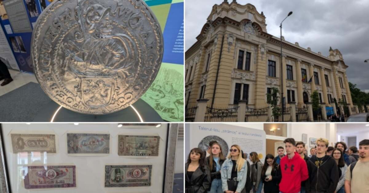 FOTO: Descoperirea poveștii leului dispărut, povestea strămoșului monedei naționale la BNR Timișoara