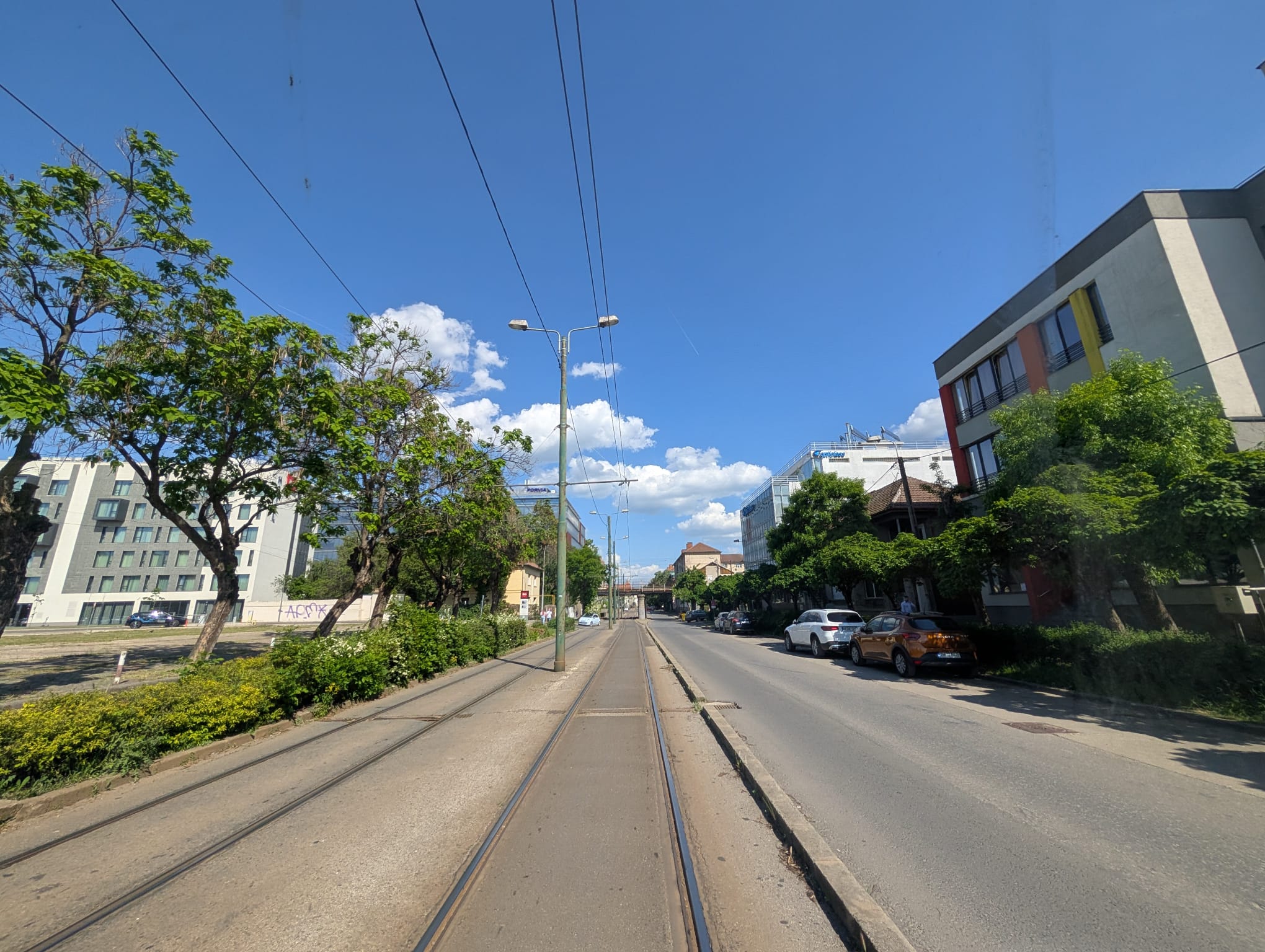 Timisoara din tramvai circumvalatiunii