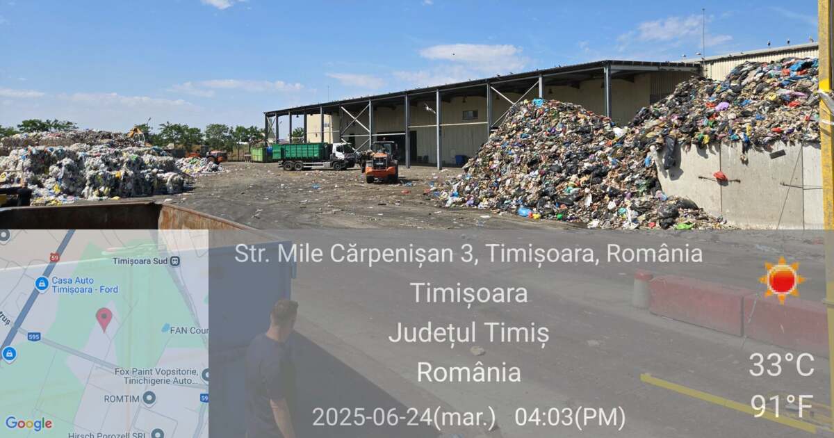 Criza gunoiului se adâncește în sudul Timișoarei: locatarii sunt furioși pe primărie și ADID.