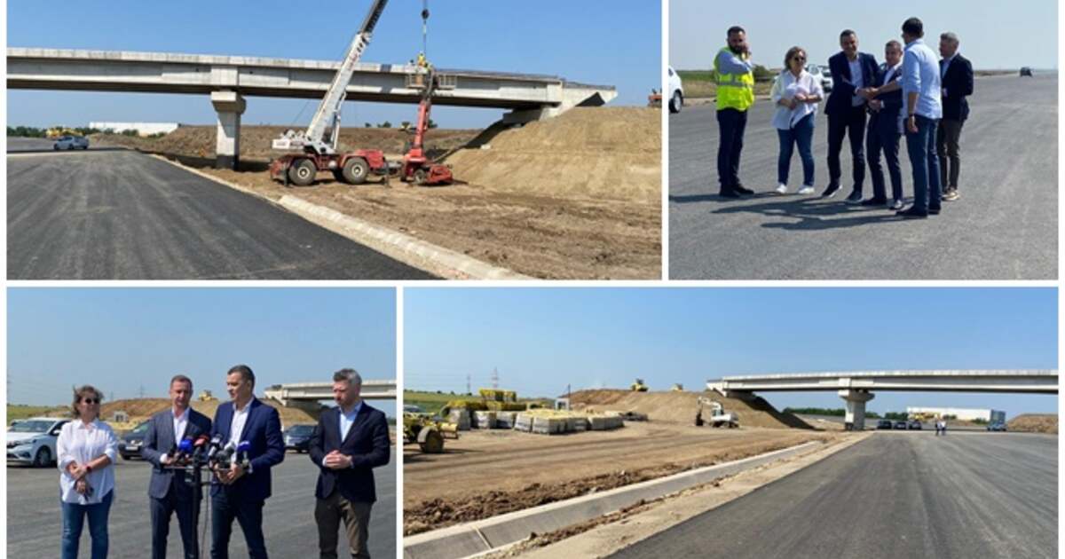 Sorin Grindeanu: Descărcarea de pe A1 de la Sânandrei, finalizată în vară. FOTO.