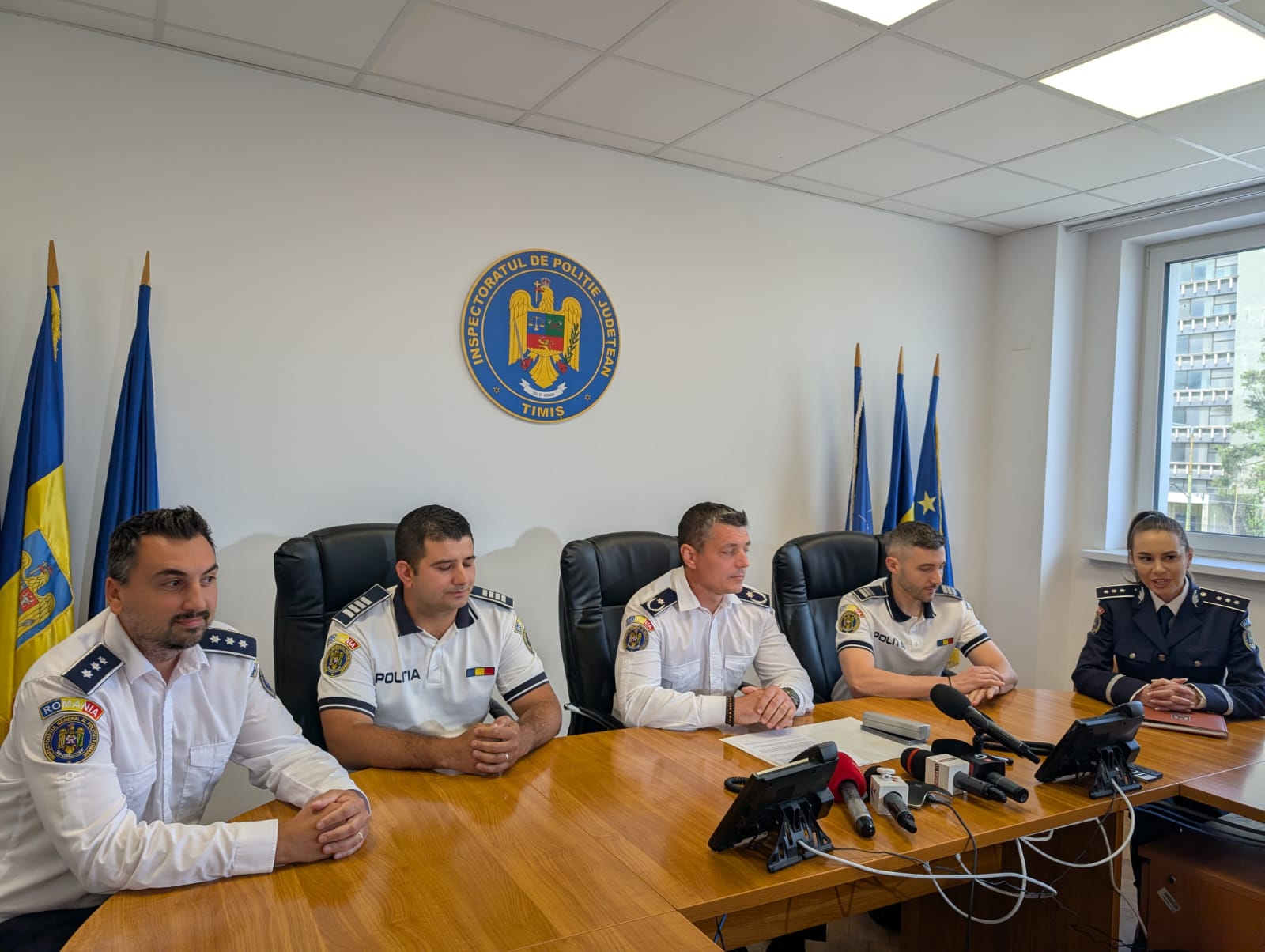 Șeful Serviciului de Investigații Criminale – comisar șef Podăriță Paul Agent șef Chiriac Bogdan - Serviciul Rutier Șeful Inspectoratului de Poliție Județean Timiș - Chestor de poliție Petecel Aurelian - Alin Agent șef adjunct Oprescu Alexandru - Serviciul Rutier