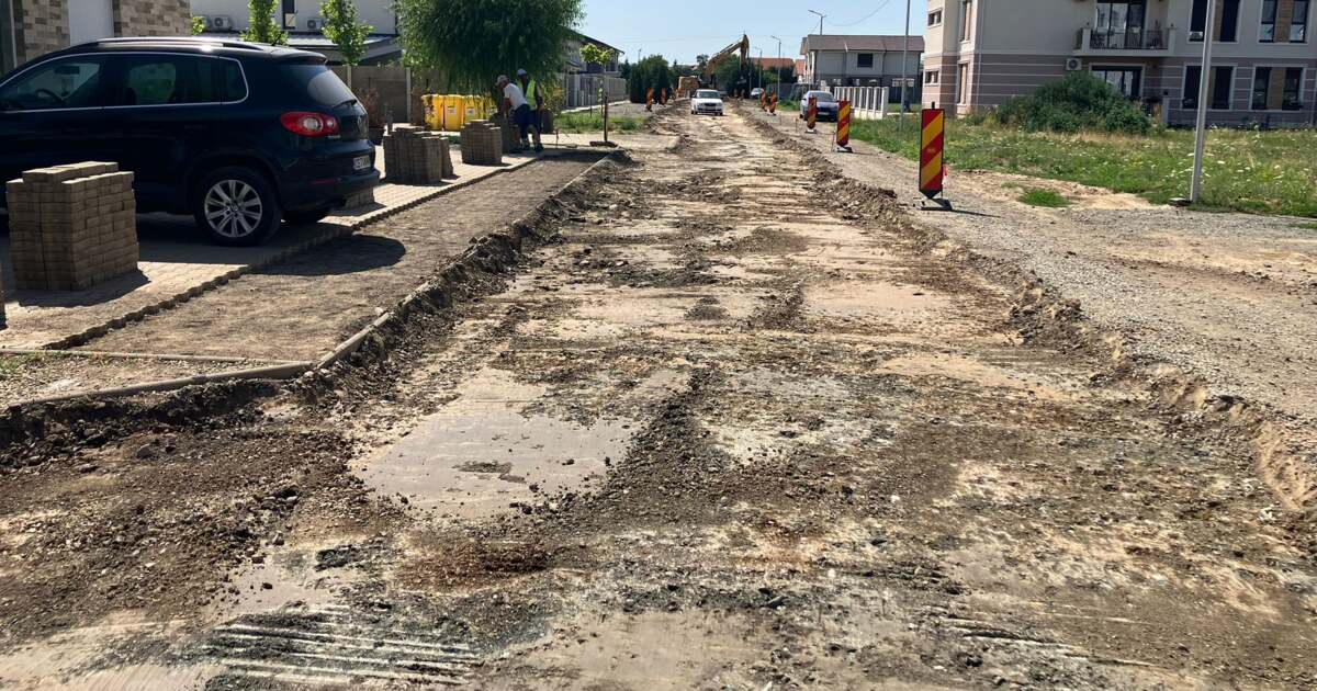 Încă două străzi din Giroc vor fi închise pentru șoferi de luni