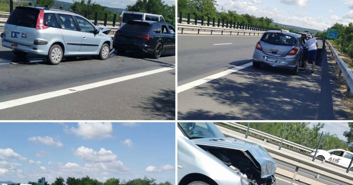 Accident inedit pe A1, la Margina: o femeie transportată de urgență la spital Accident inedit pe A1, la Margina: o femeie transportată de urgență la spital